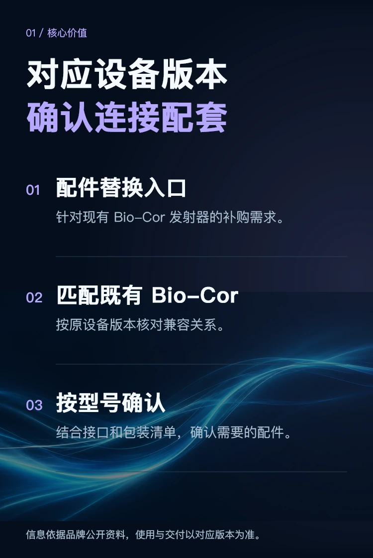 Bio-Cor 替换发射器 · 核心优势