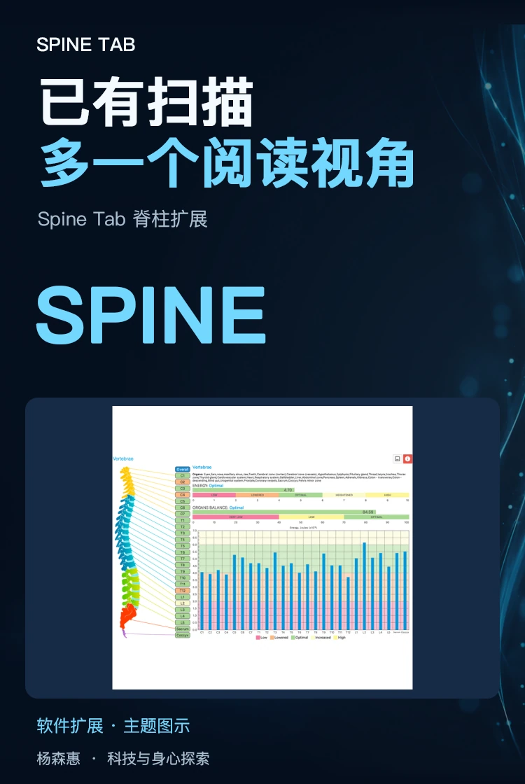 Spine Tab 脊柱扩展 · 产品主视觉